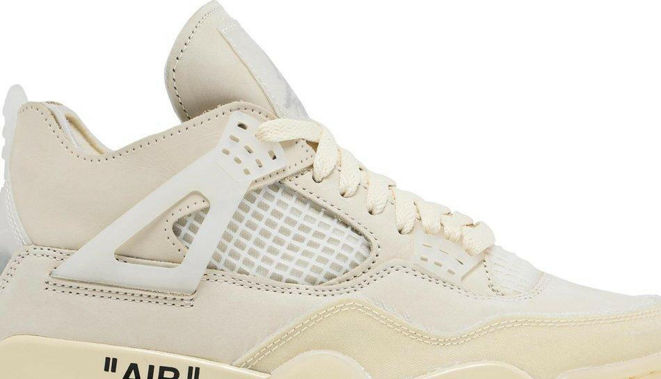 Off-White™ x Air Jordan 4 Retro Cream Sail (2020) Sneakers for Women