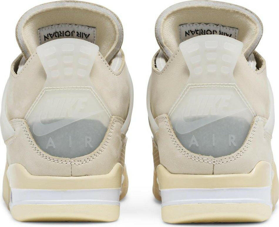 Off-White™ x Air Jordan 4 Retro Cream Sail (2020) Sneakers for Women