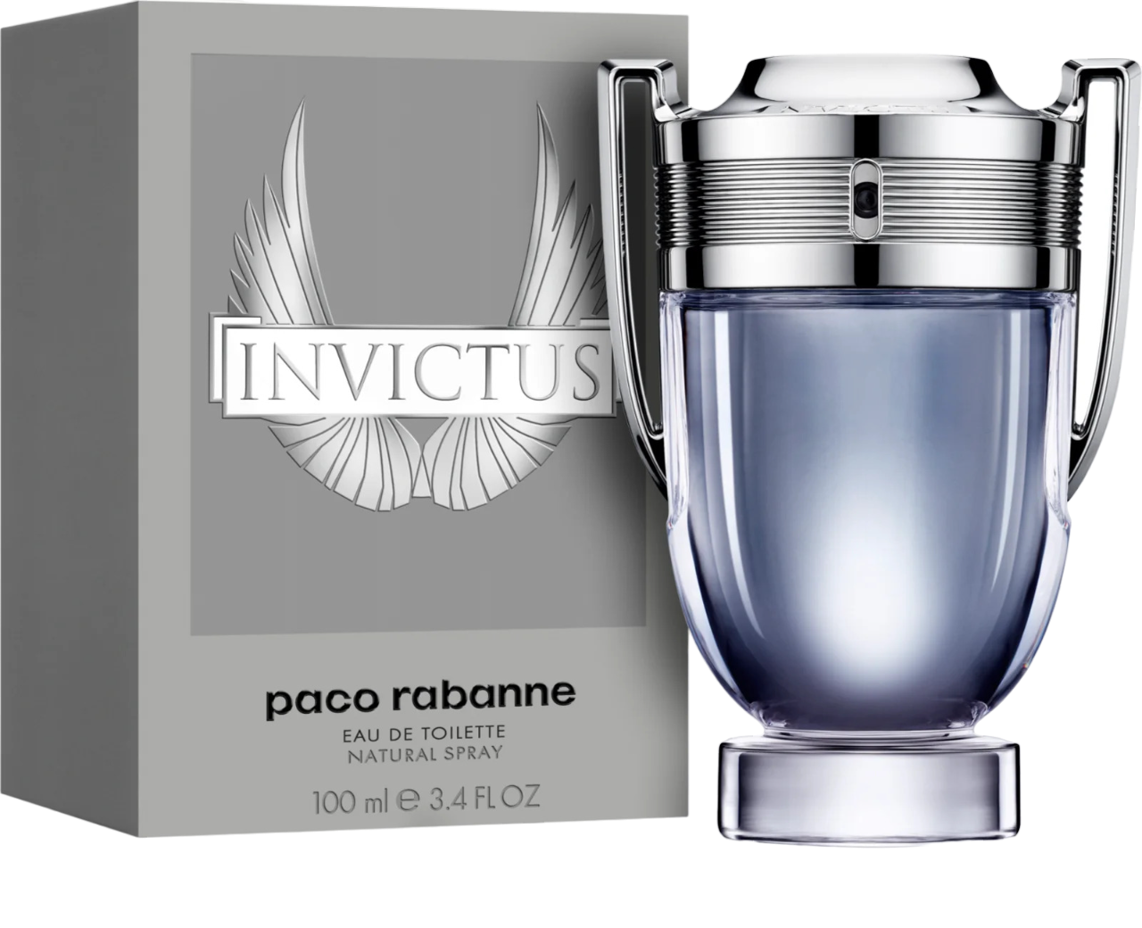 PACO RABANNE INVICTUS EAU DE TOILETTE SPRAY MEN 100ML BOXED 