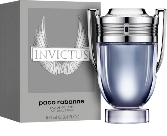 PACO RABANNE INVICTUS EAU DE TOILETTE SPRAY MEN 100ML BOXED 