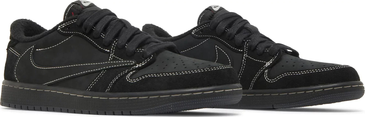 Travis Scott x Air Jordan 1 Low OG SP 'Black Phantom' Sneakers for Men