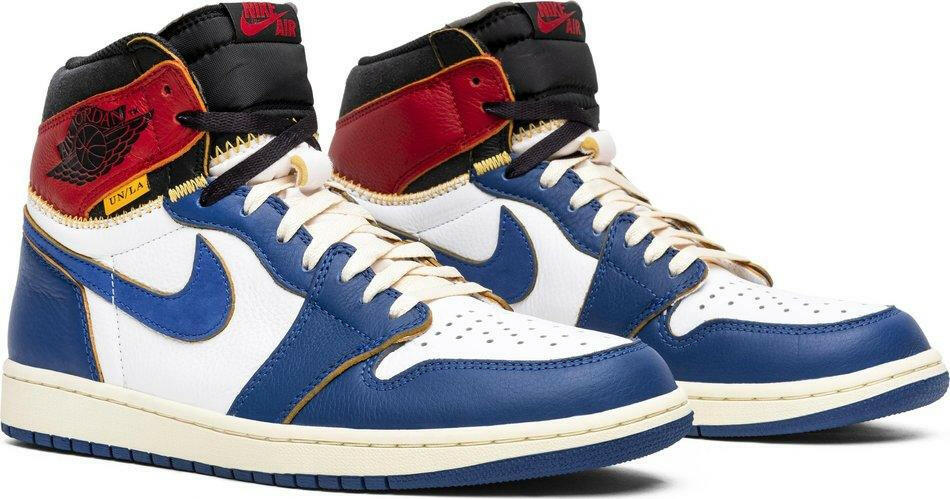 Union LA x Air Jordan 1 Retro High Union Los Angeles NRG 'Storm Blue' Toe (2018) Sneakers for Men