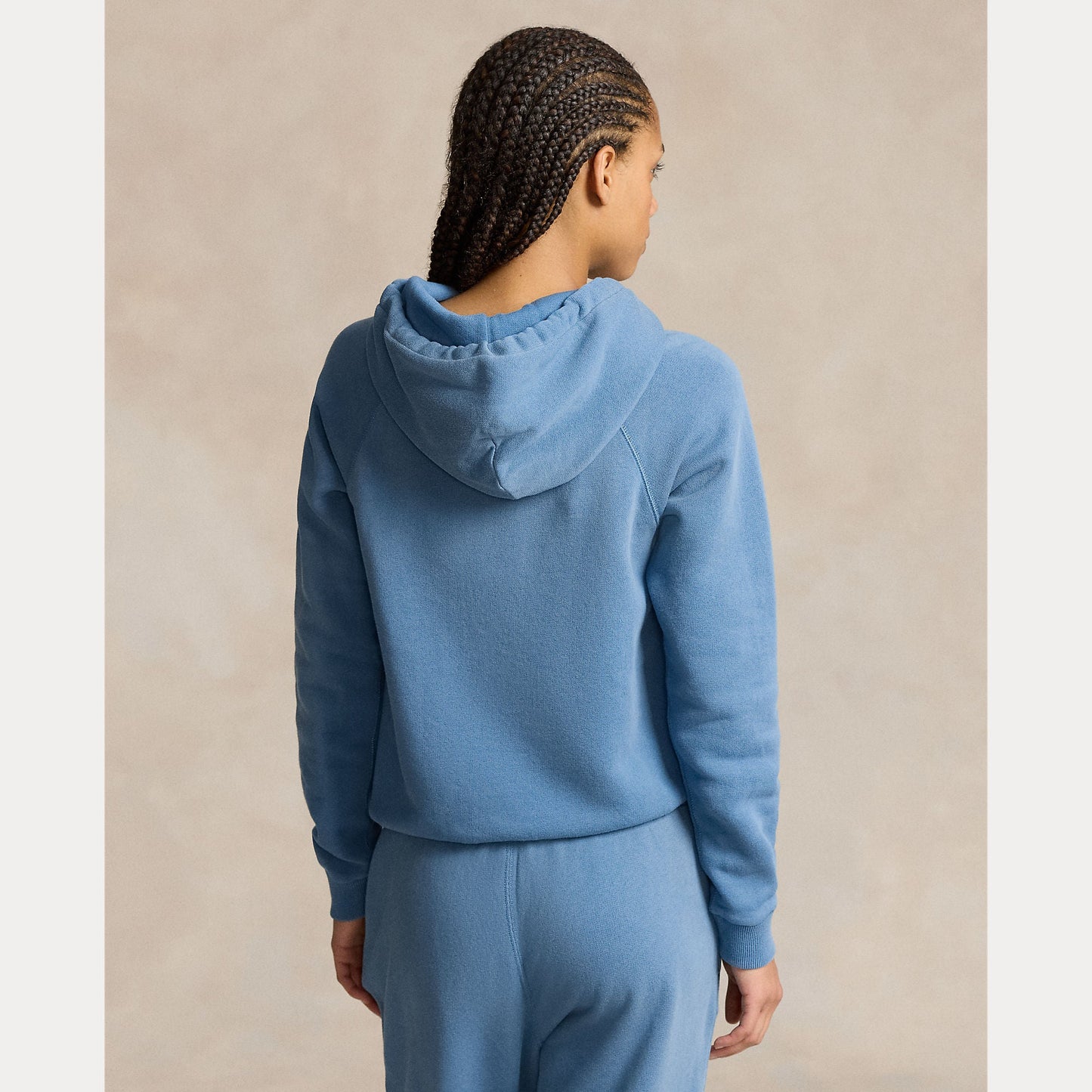 SHRUNKEN FIT FLEECE HOODIE