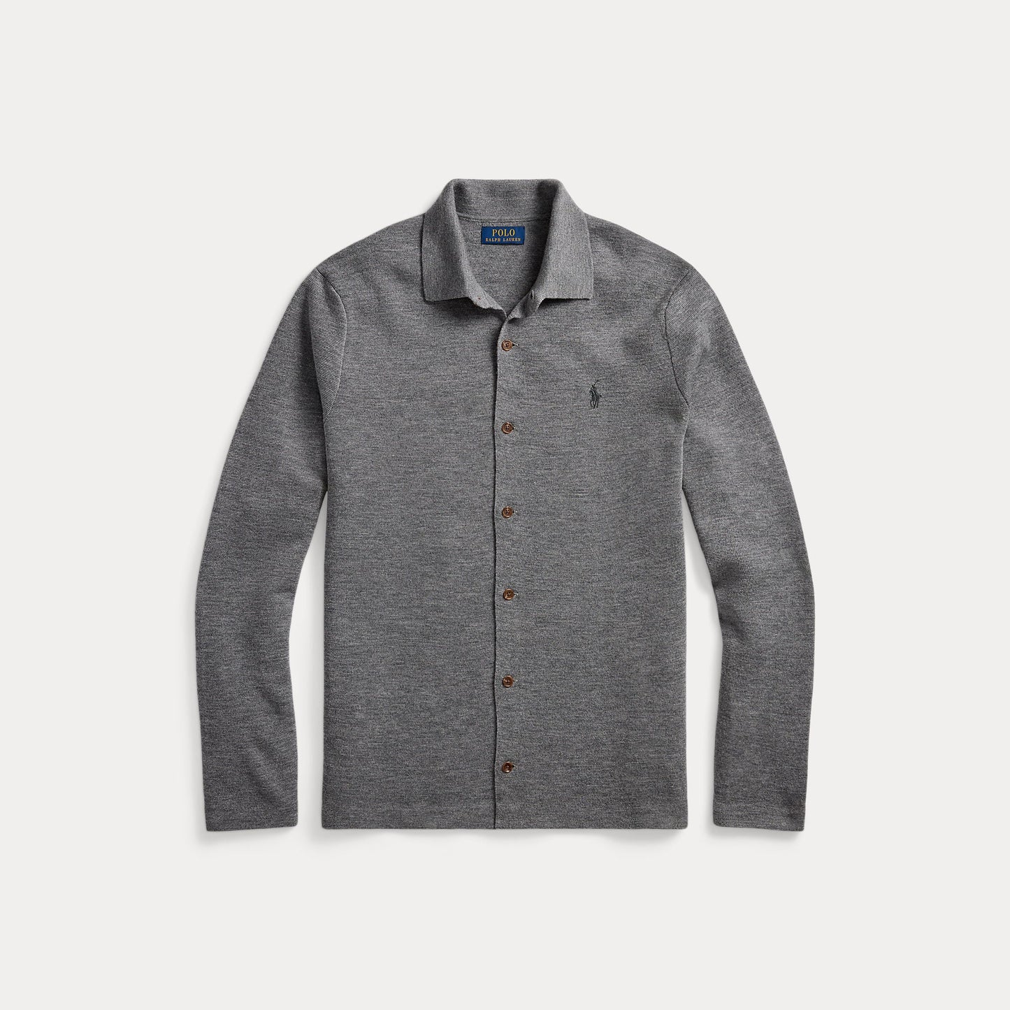 WASHABLE WOOL SHIRT SWEATER