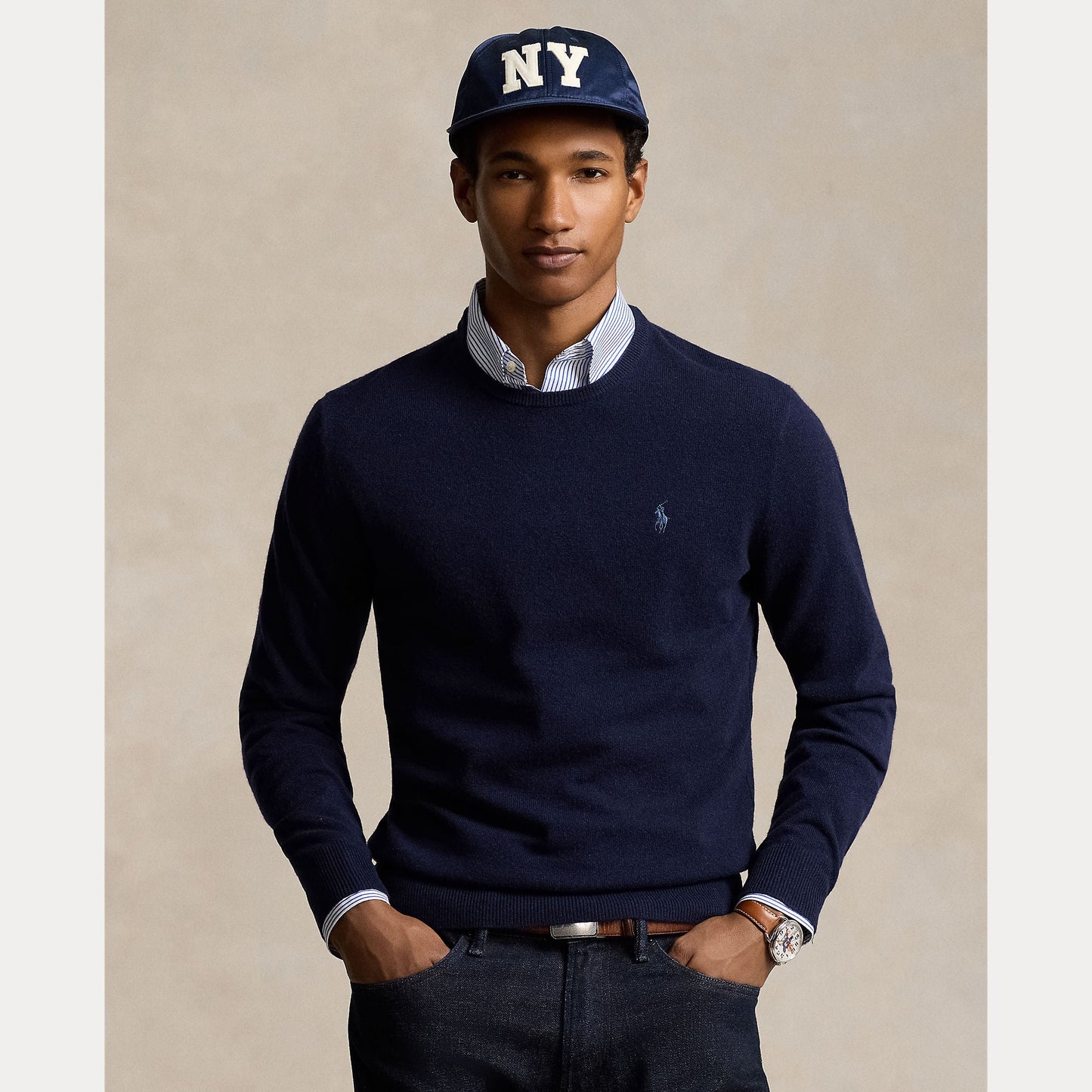 WOOL CREWNECK SWEATER