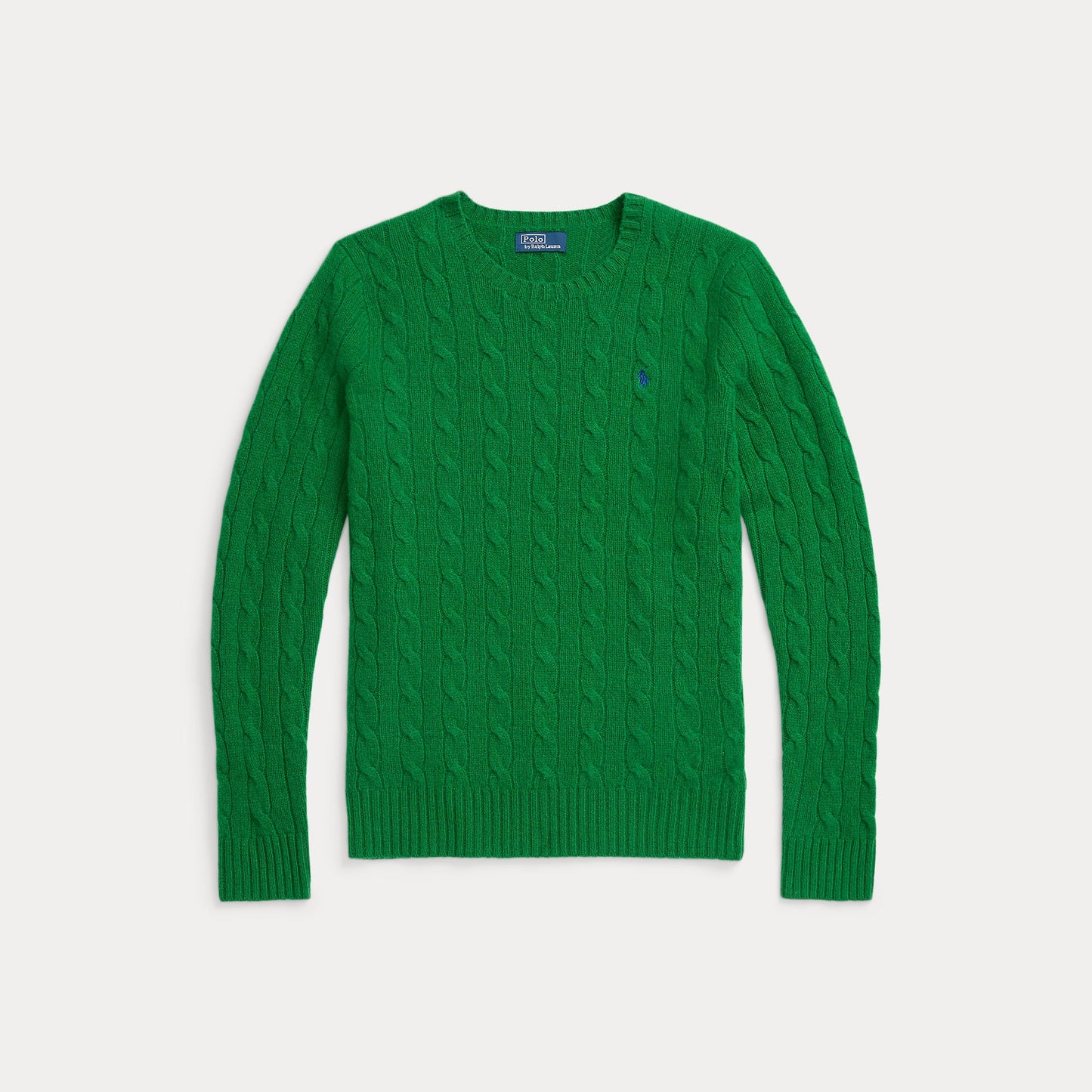 CABLE-KNIT WOOL-CASHMERE SWEATER