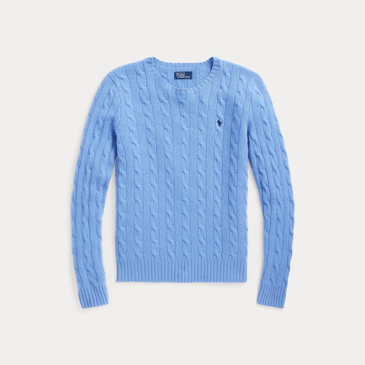 CABLE-KNIT WOOL-CASHMERE SWEATER