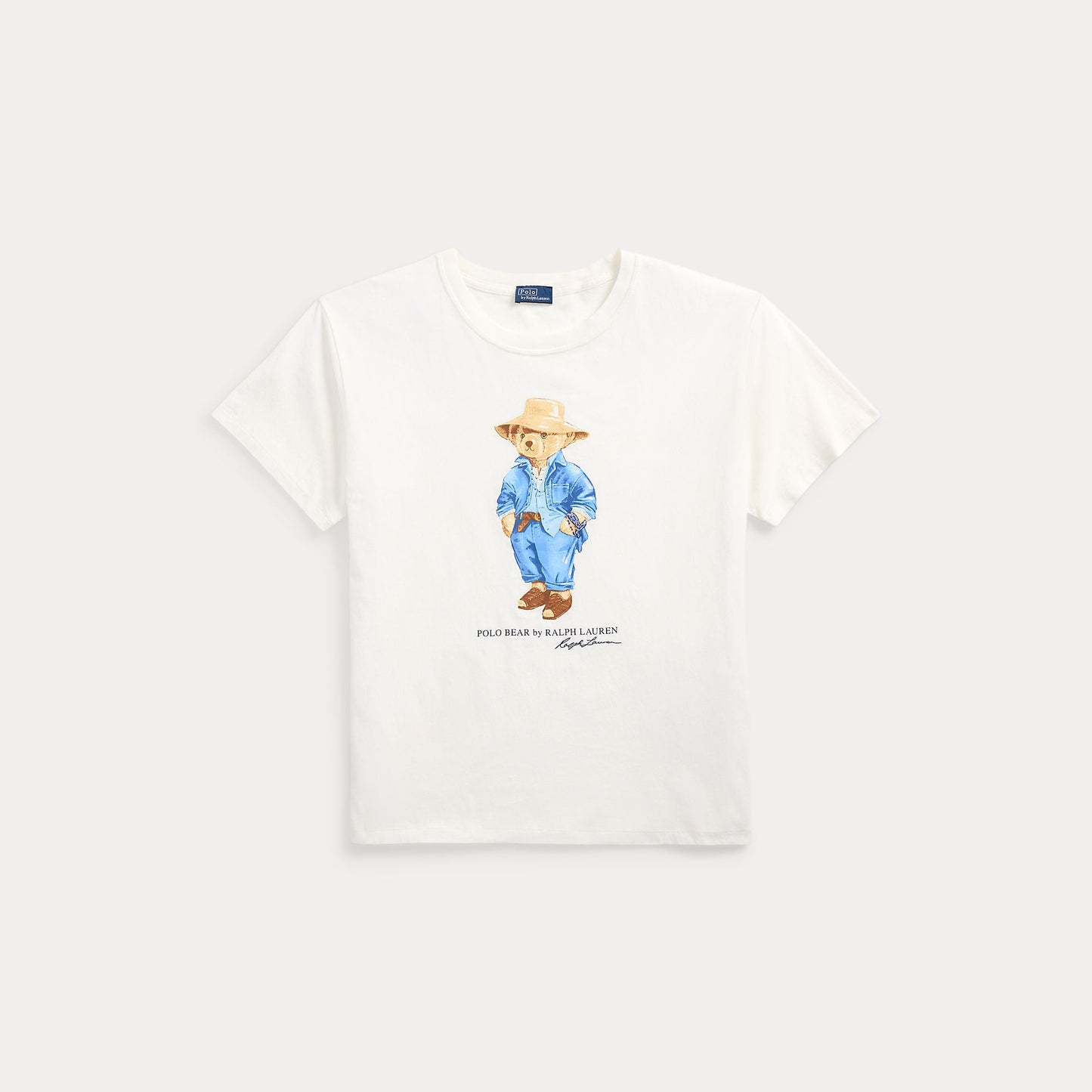 POLO BEAR COTTON JERSEY TEE