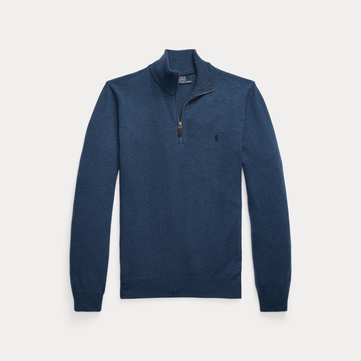 WOOL QUARTER-ZIP SWEATER