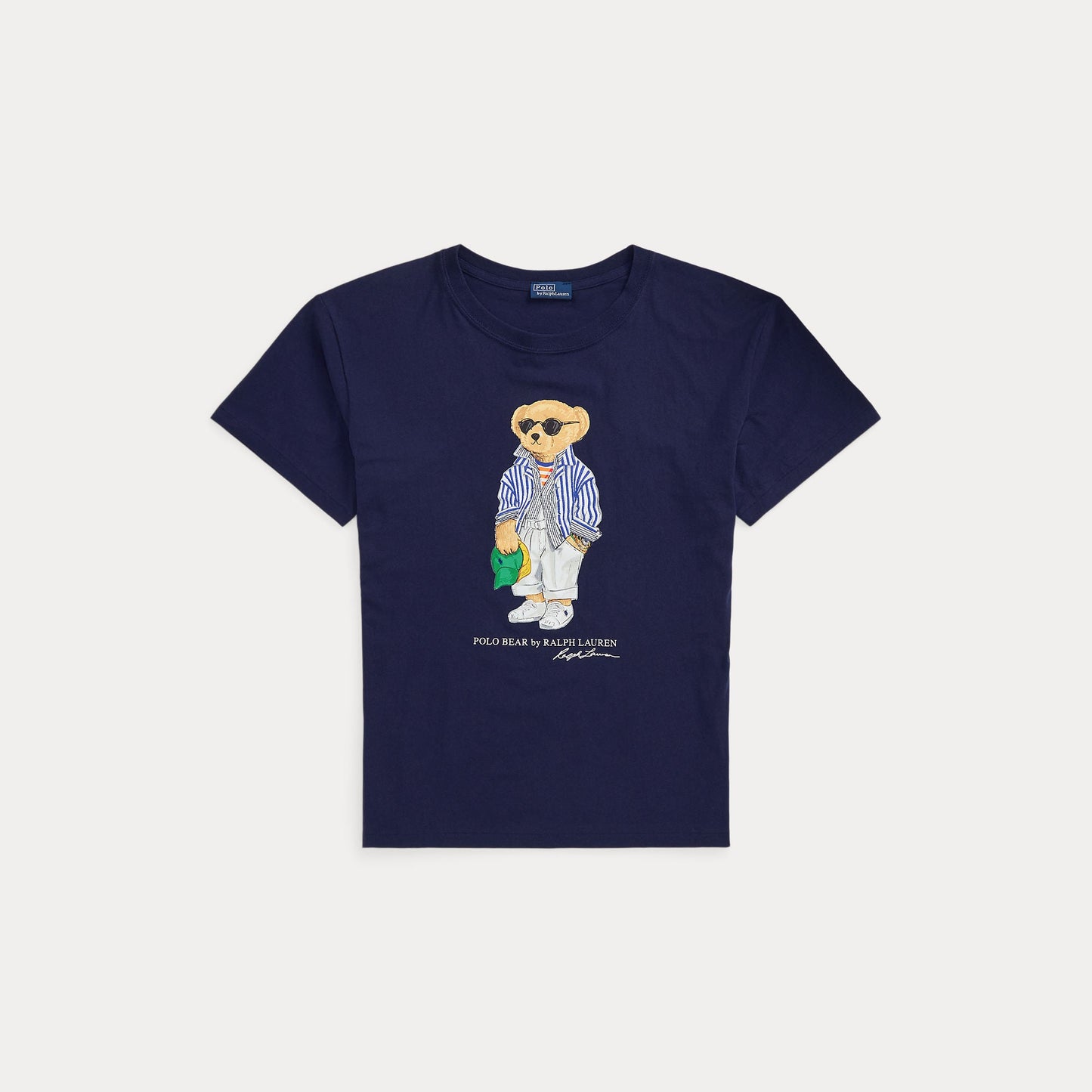 POLO BEAR COTTON JERSEY TEE