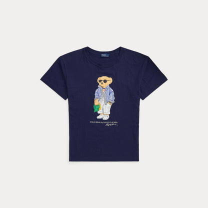 POLO BEAR COTTON JERSEY TEE