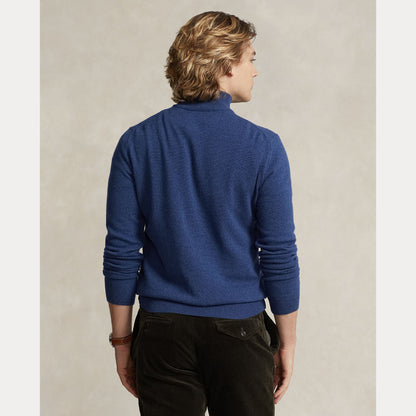 WOOL QUARTER-ZIP SWEATER