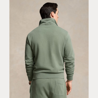 LOOPBACK FLEECE QUARTER-ZIP SWEATSHIRT