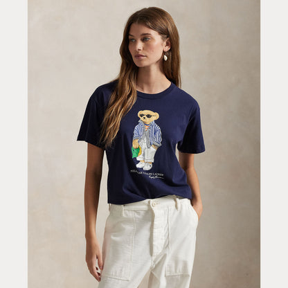 POLO BEAR COTTON JERSEY TEE