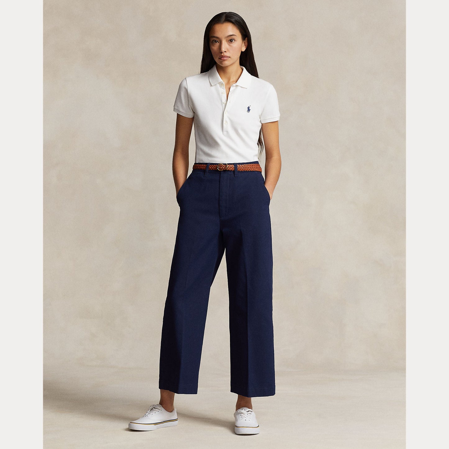 CHINO WIDE-LEG PANT