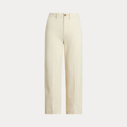 CHINO WIDE-LEG PANT