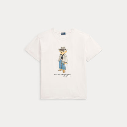 POLO BEAR COTTON JERSEY TEE