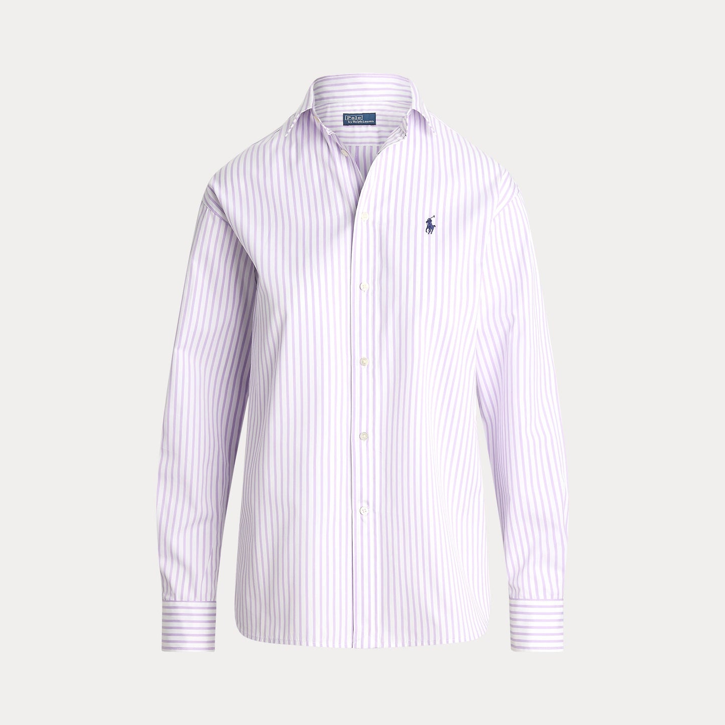 RELAXED FIT STRIPED COTTON SHIRT