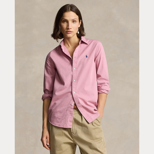 CLASSIC FIT COTTON TWILL SHIRT