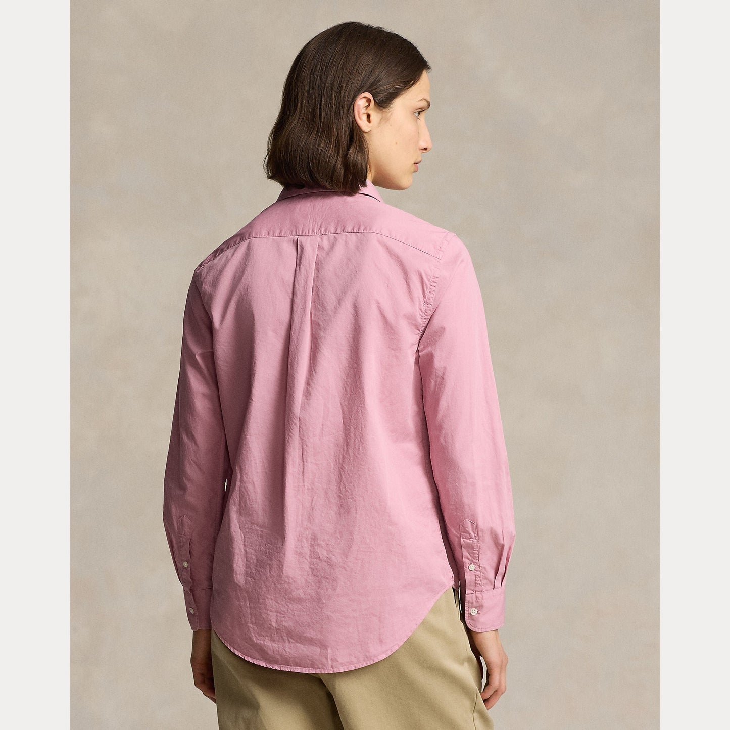 CLASSIC FIT COTTON TWILL SHIRT