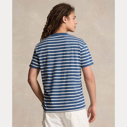 CLASSIC FIT STRIPED JERSEY T-SHIRT