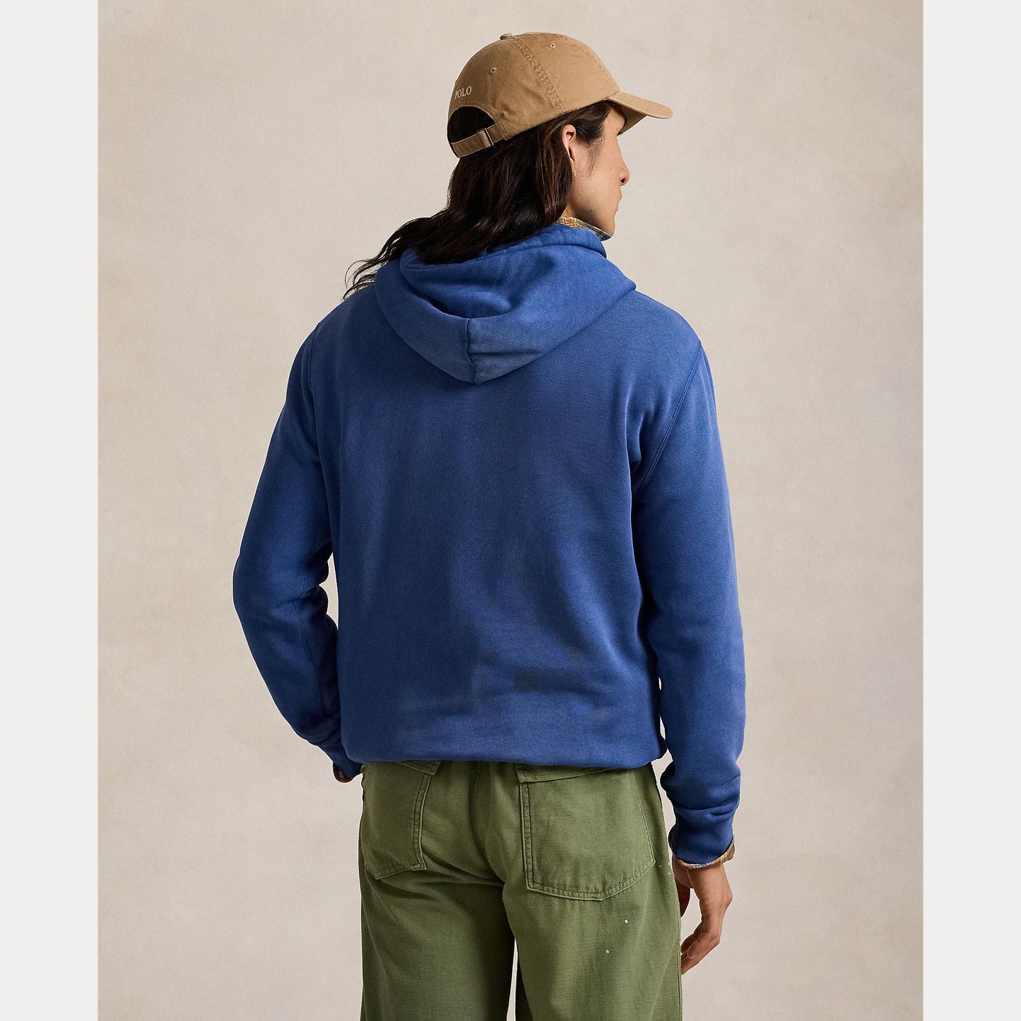 POLO BEAR GARMENT-DYED FLEECE HOODIE