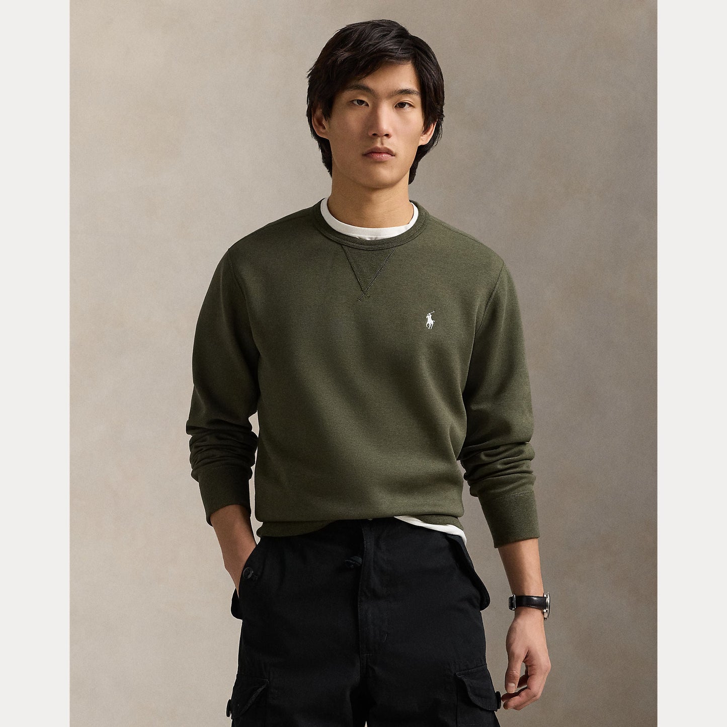 DOUBLE-KNIT SWEATSHIRT