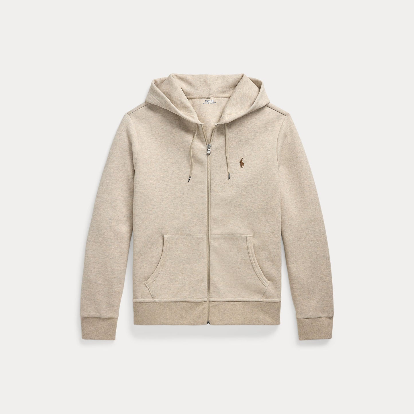 DOUBLE-KNIT FULL-ZIP HOODIE