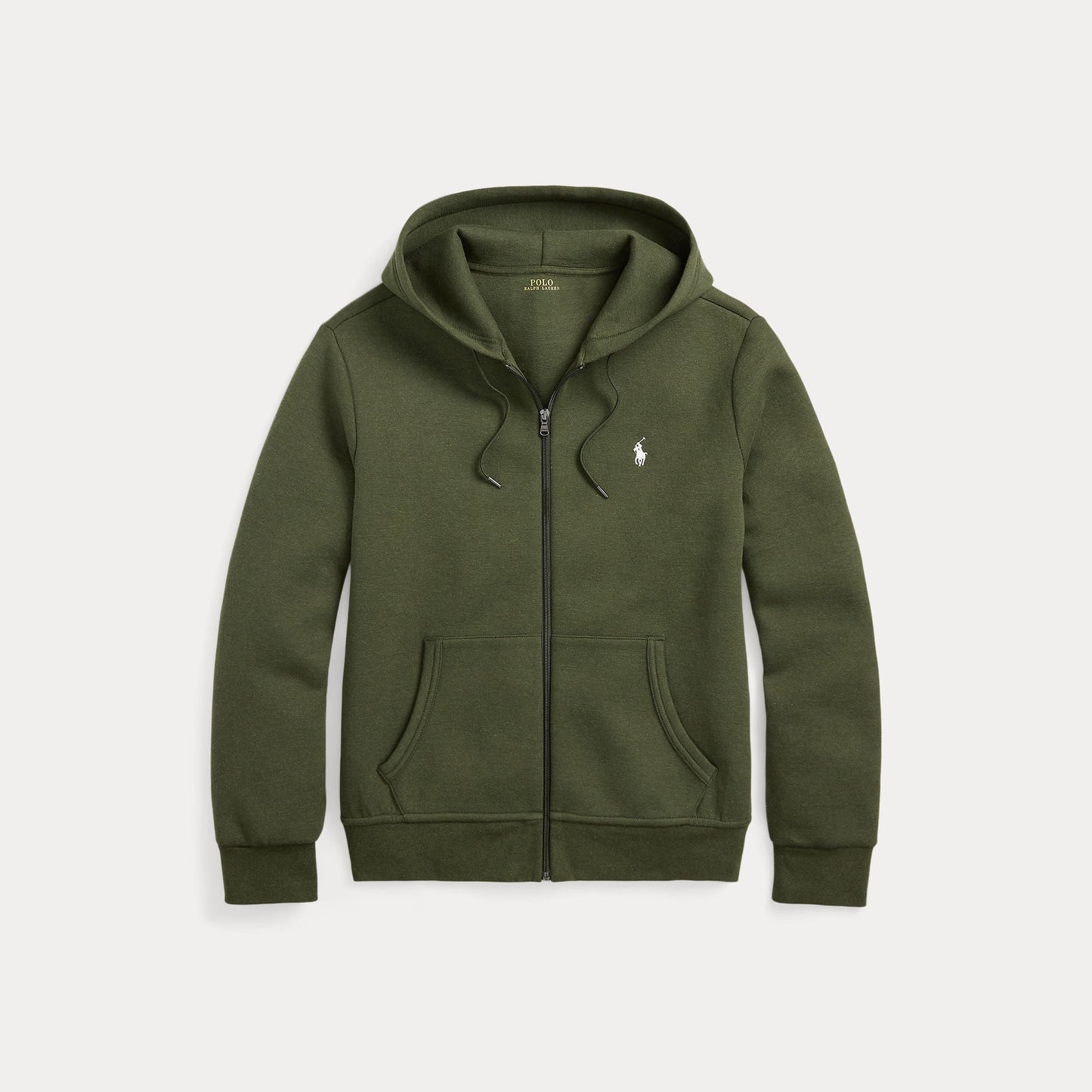 DOUBLE-KNIT FULL-ZIP HOODIE