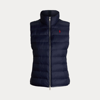 WATER-REPELLENT QUILTED PACKABLE VEST