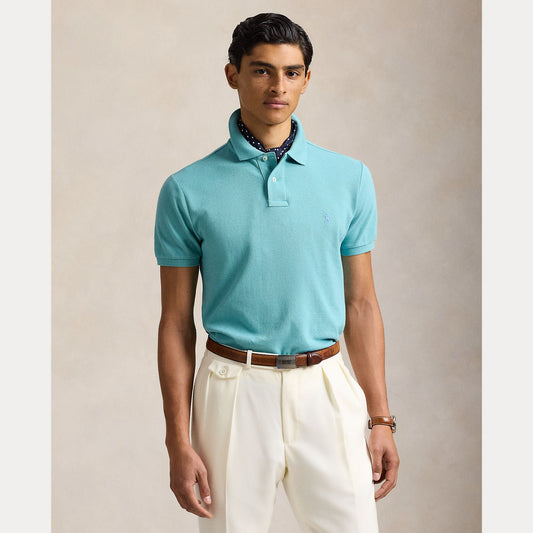 CUSTOM SLIM FIT MESH POLO SHIRT