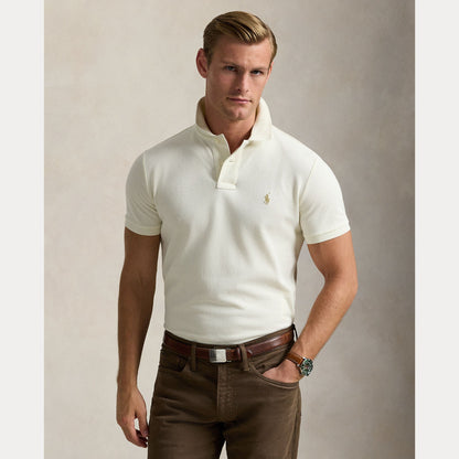 CUSTOM SLIM FIT MESH POLO SHIRT