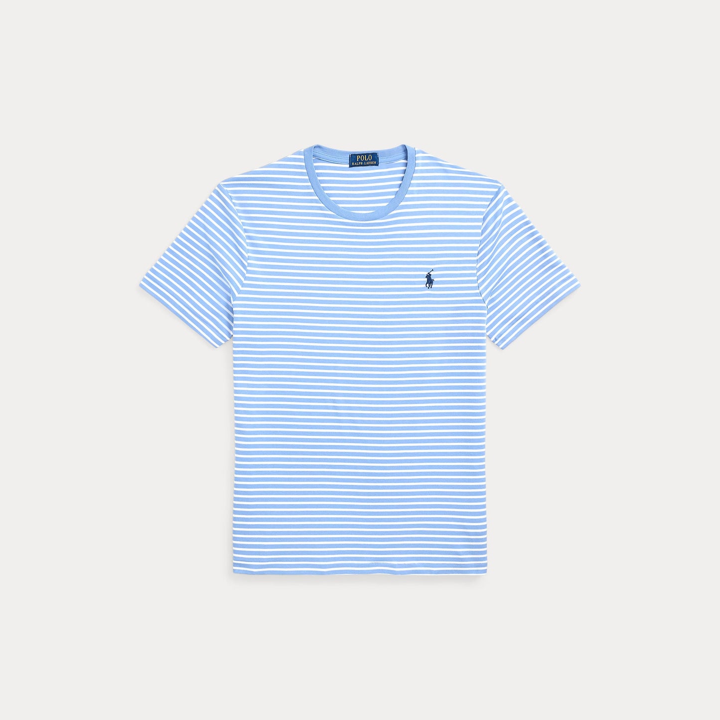 CUSTOM SLIM STRIPED SOFT COTTON T-SHIRT