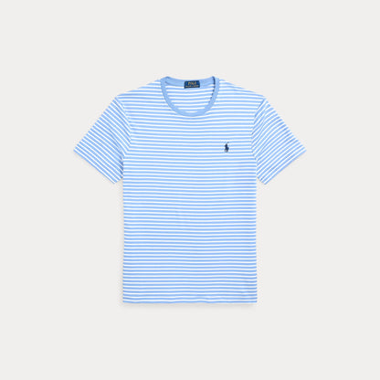 CUSTOM SLIM STRIPED SOFT COTTON T-SHIRT