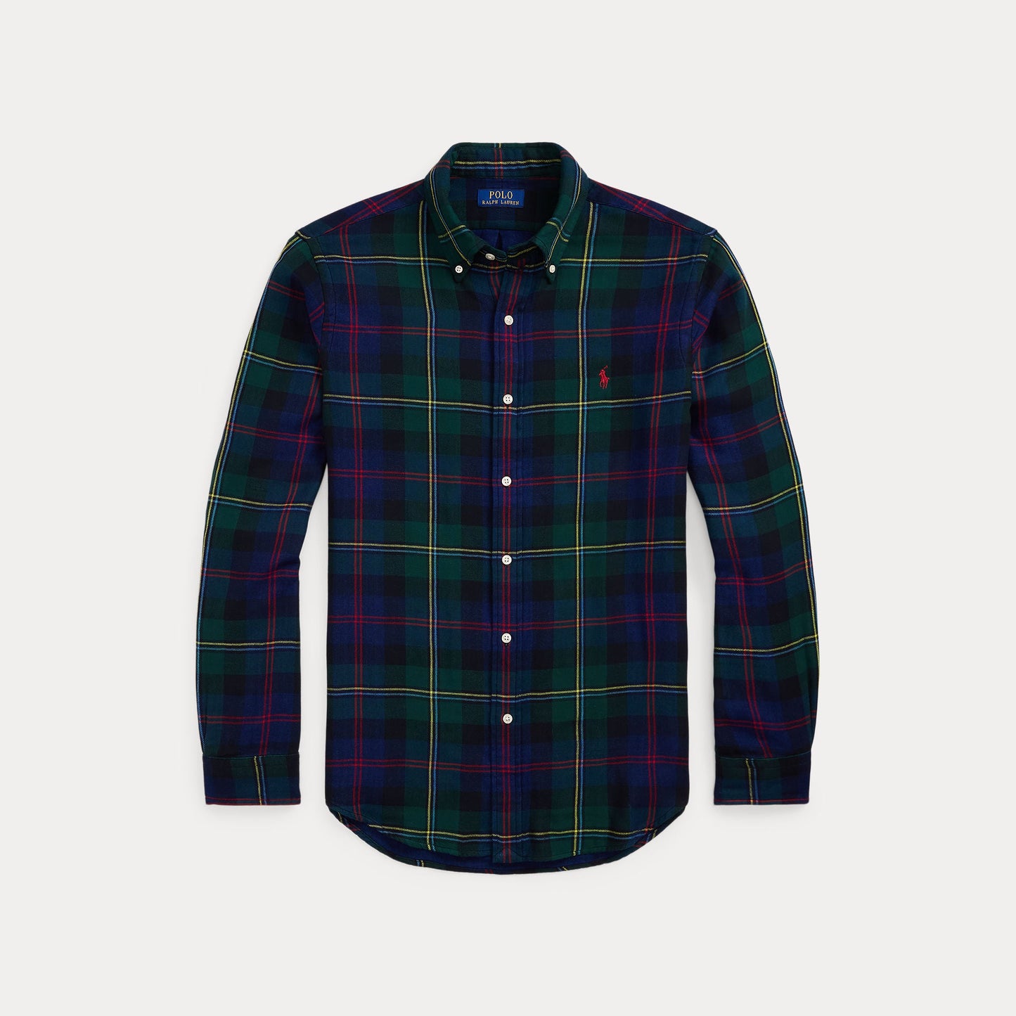 CUSTOM FIT PLAID DOUBLE-FACED SHIRT