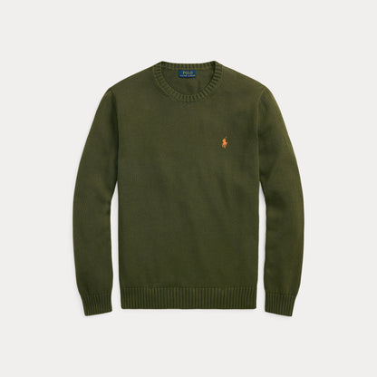 COTTON CREWNECK SWEATER