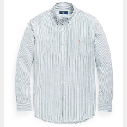 SLIM FIT STRIPED OXFORD SHIRT