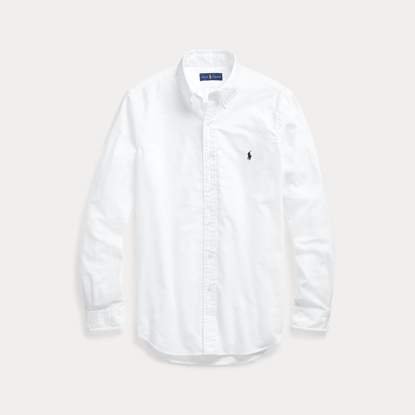 SLIM FIT GARMENT-DYED OXFORD SHIRT