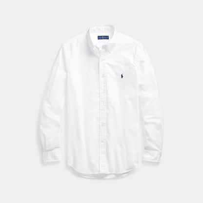 SLIM FIT GARMENT-DYED OXFORD SHIRT