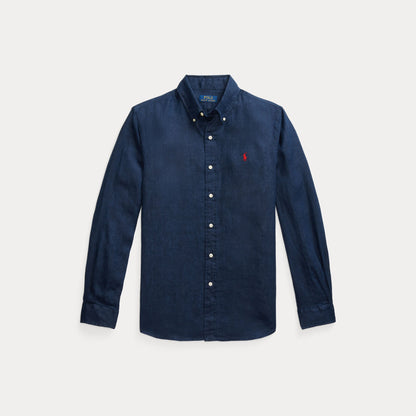 CUSTOM FIT LINEN SHIRT