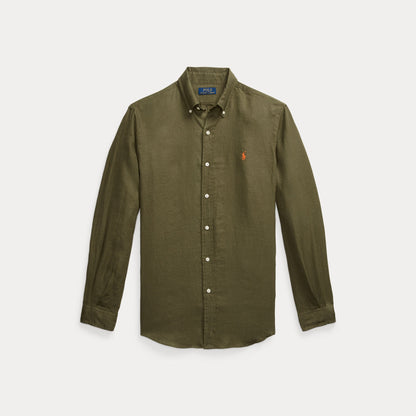 CUSTOM FIT LINEN SHIRT