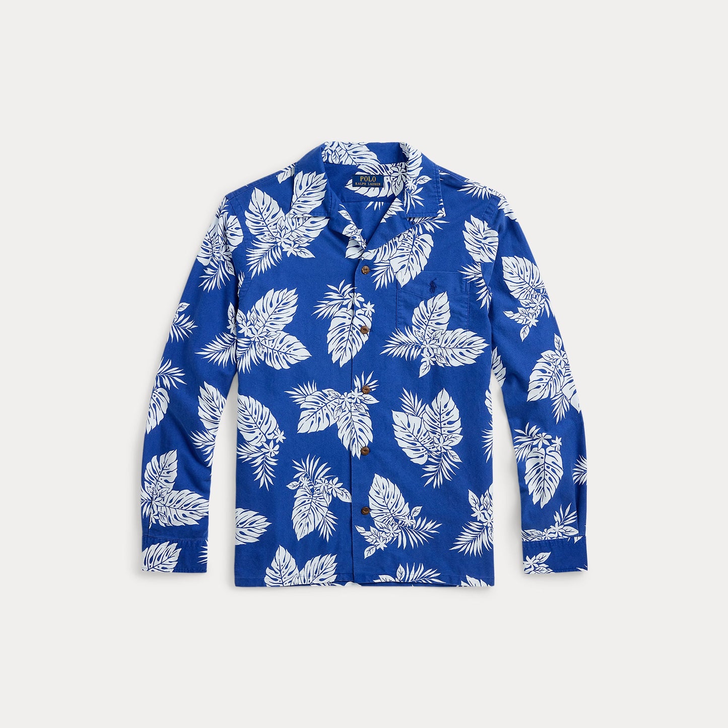 CLASSIC FIT MONSTERA-PRINT OXFORD SHIRT