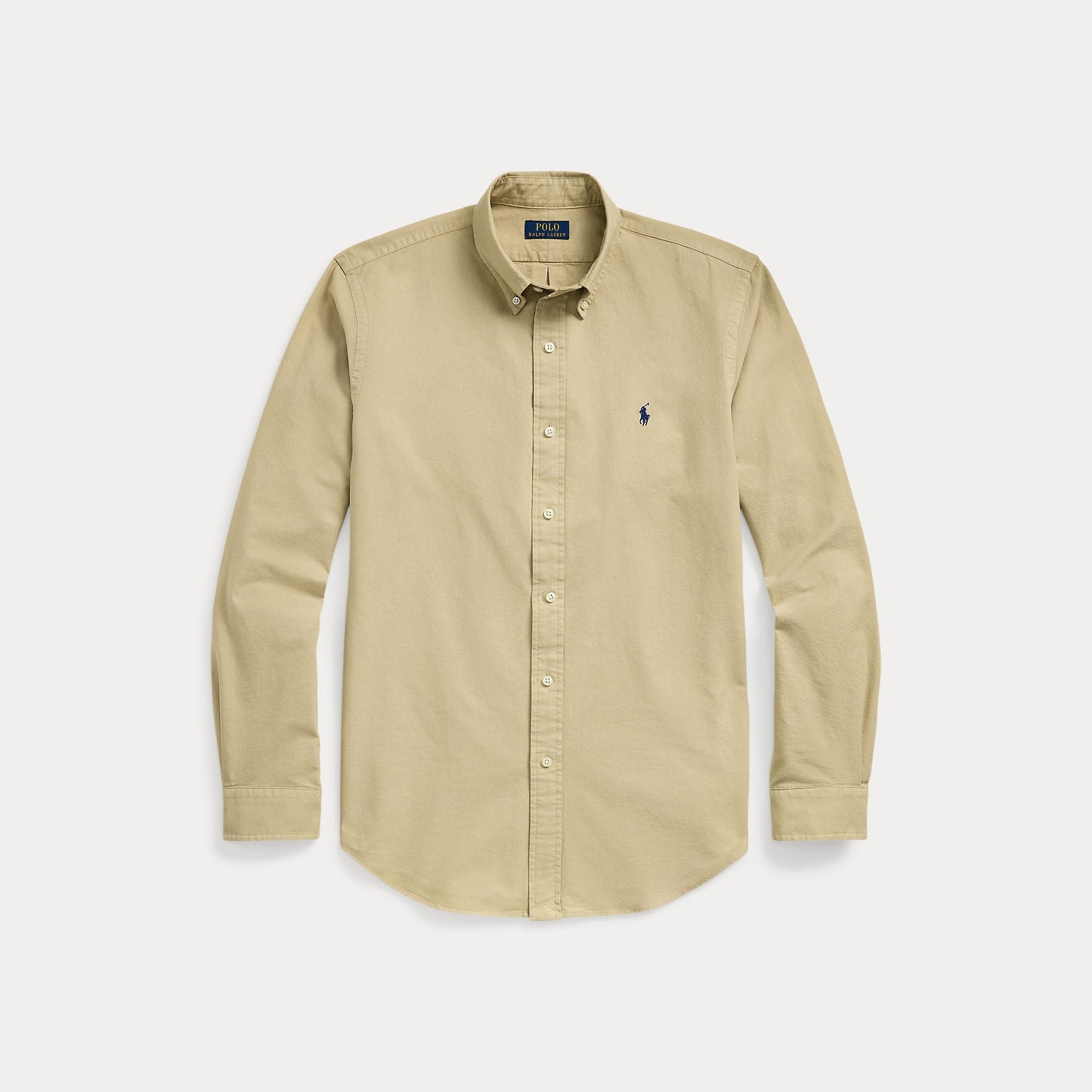 CUSTOM FIT GARMENT-DYED OXFORD SHIRT