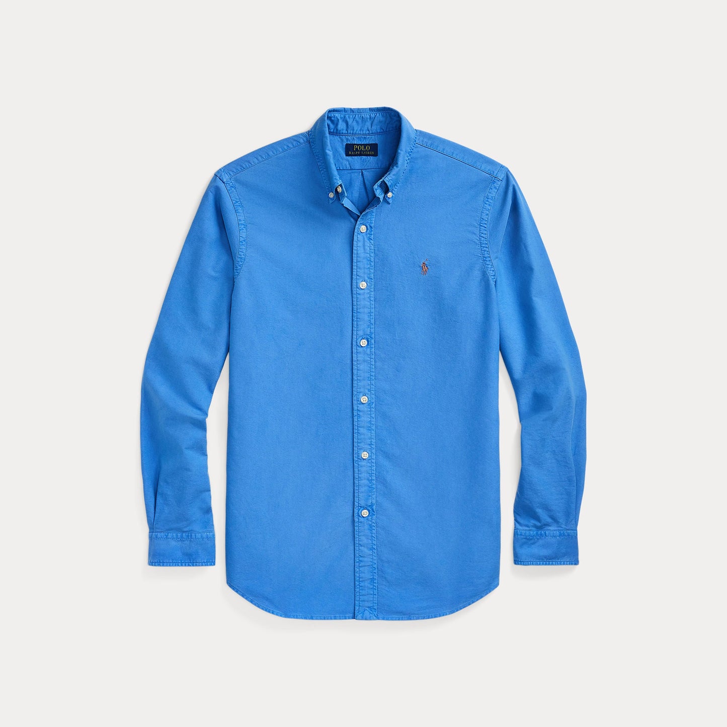 CUSTOM FIT GARMENT-DYED OXFORD SHIRT