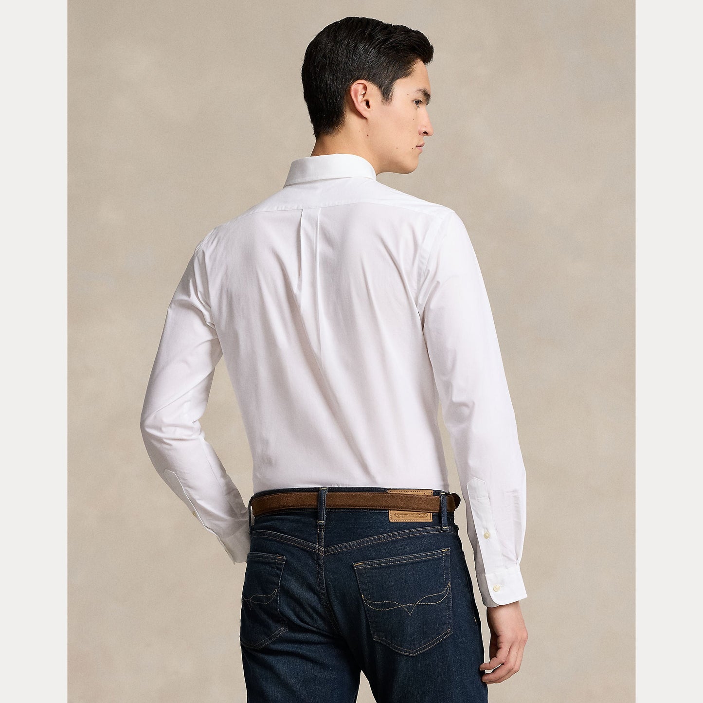 CUSTOM FIT STRETCH POPLIN SHIRT