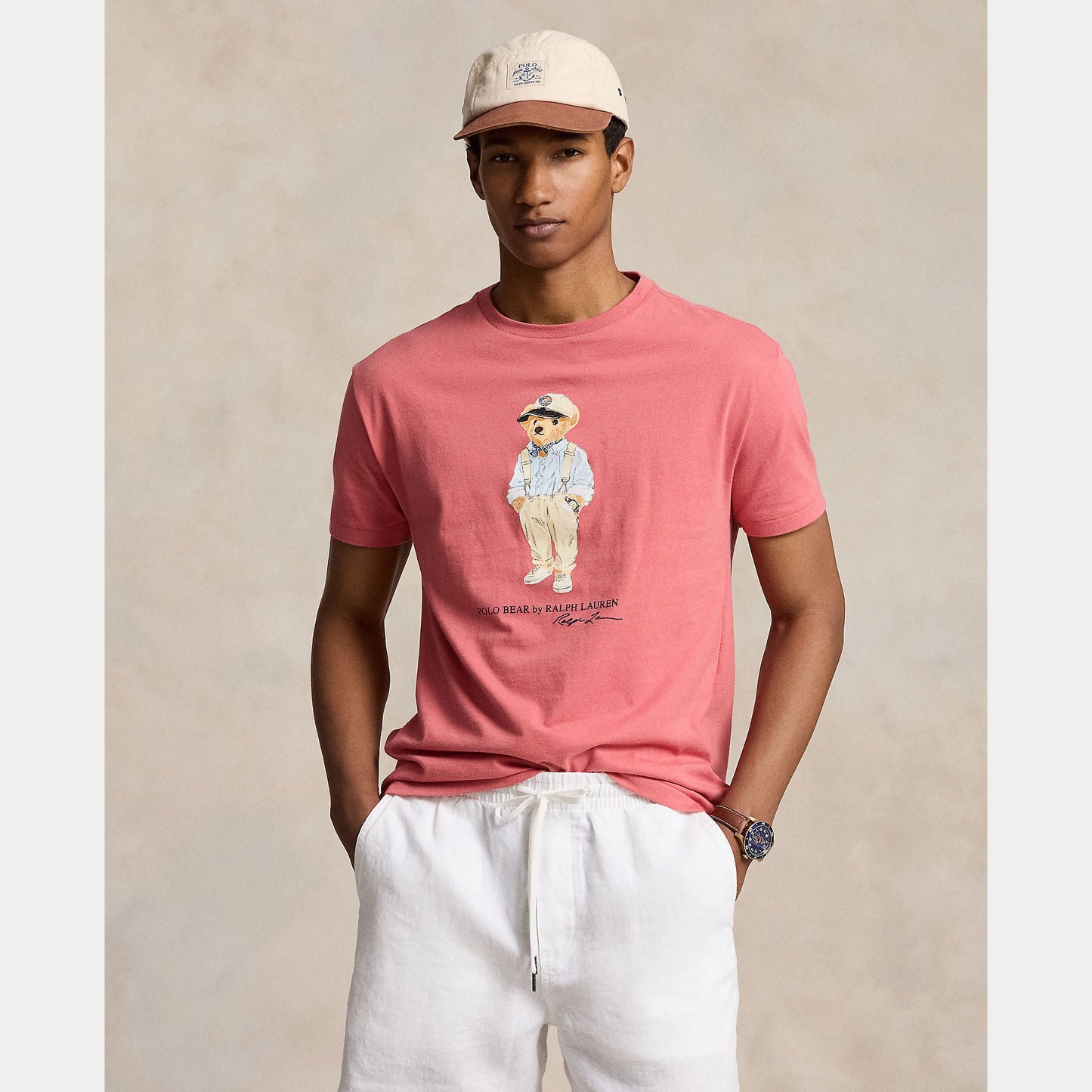 CLASSIC FIT POLO BEAR JERSEY T-SHIRT