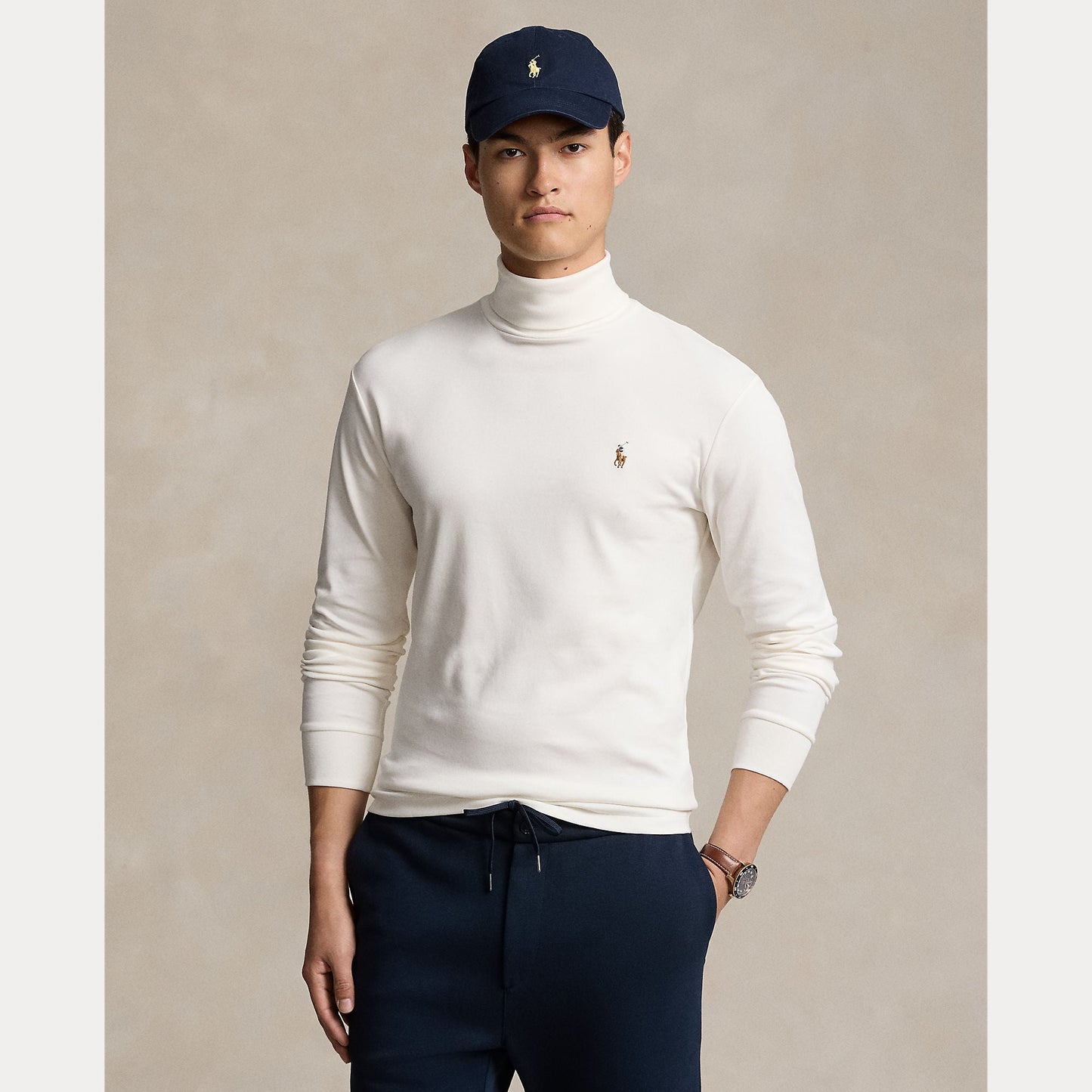 SOFT COTTON TURTLENECK