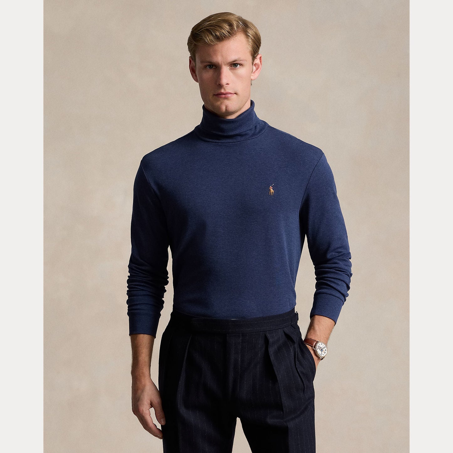 SOFT COTTON TURTLENECK