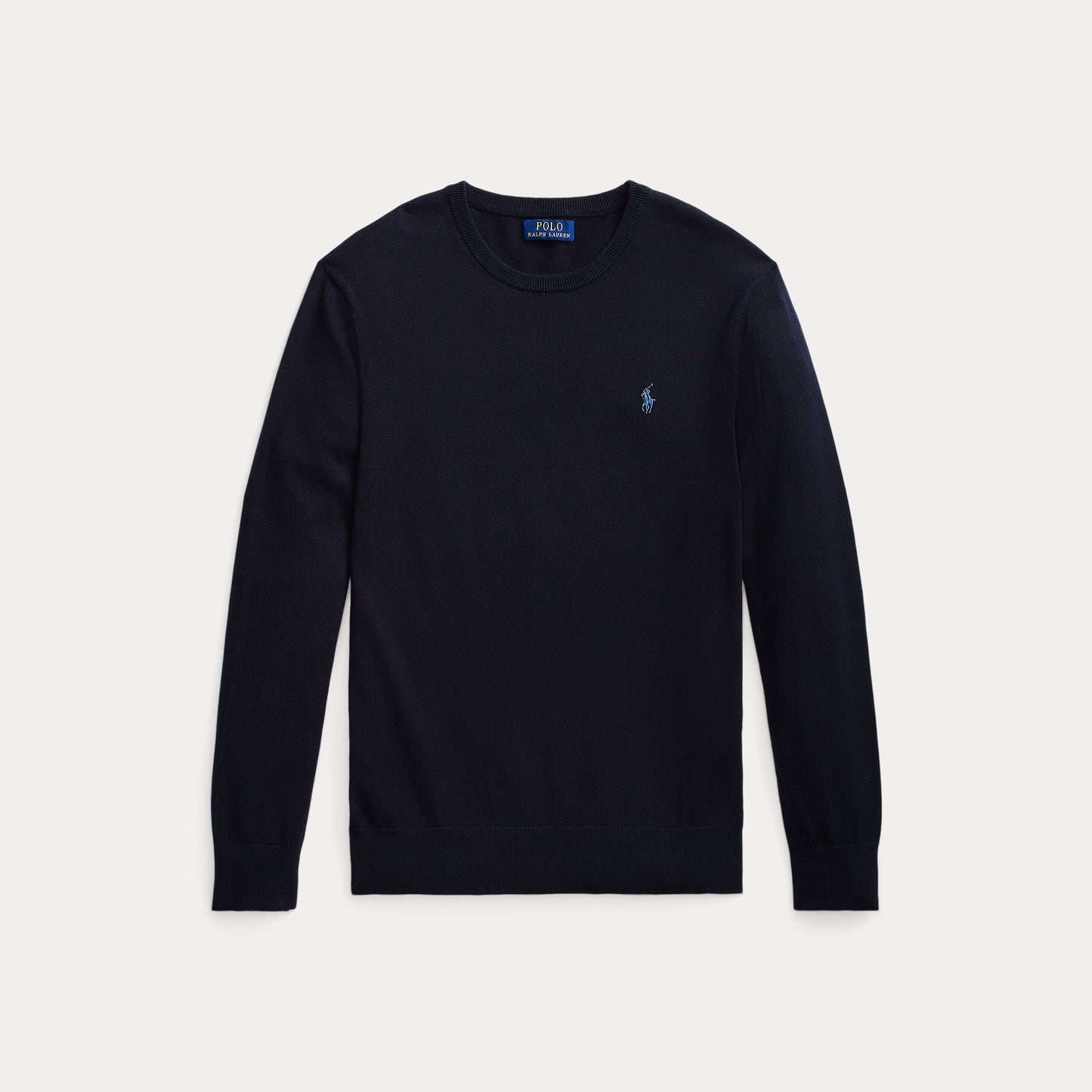 COTTON-CASHMERE CREWNECK SWEATER