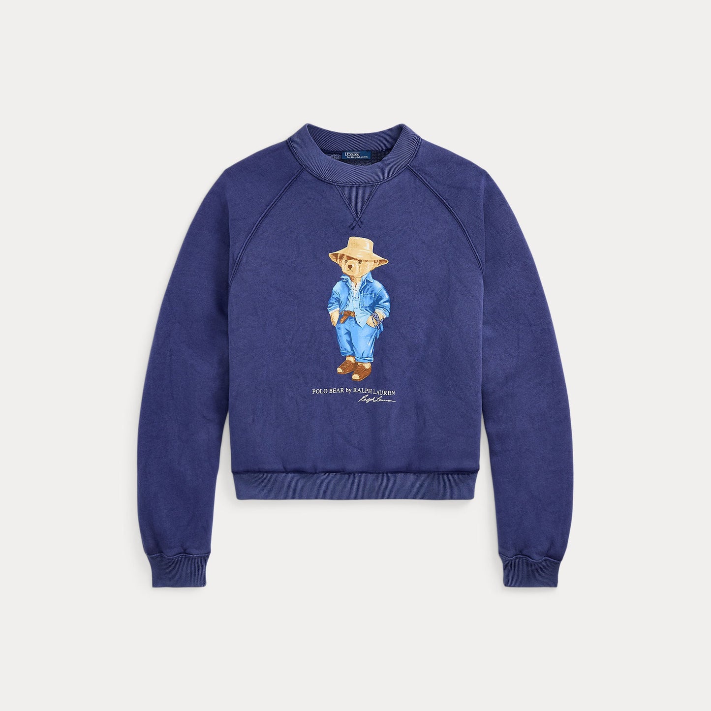 POLO BEAR OVERSIZE FLEECE CREWNECK